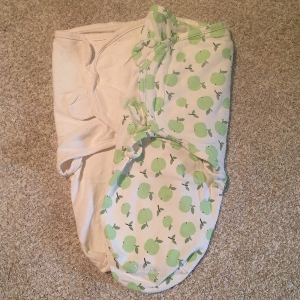 NWOT Organic Cotton Swaddle Sleepers Set of 2
